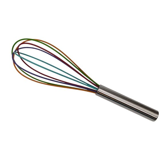 Raddish Kids Holiday Brunch Whisk Multicolor Silicon Steel Recipes Patch - Picture 6 of 8